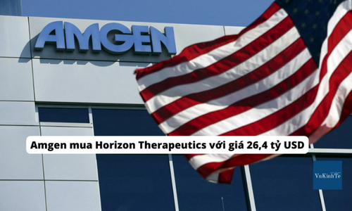 Amgen mua Horizon Therapeutics với giá 26,4 tỷ USD