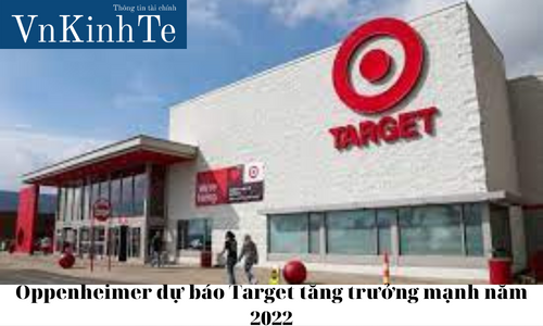 Oppenheimer dự báo Target tăng trưởng mạnh năm 2022