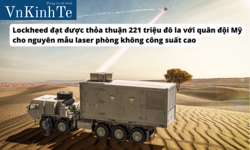 Lockheed đạt được thỏa thuận 221 triệu USD với quân đội Mỹ cho nguyên mẫu laser phòng không công suất cao