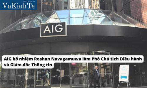 AIG bổ nhiệm Roshan Navagamuwa làm Phó Chủ tịch Điều hành và Giám đốc Thông tin