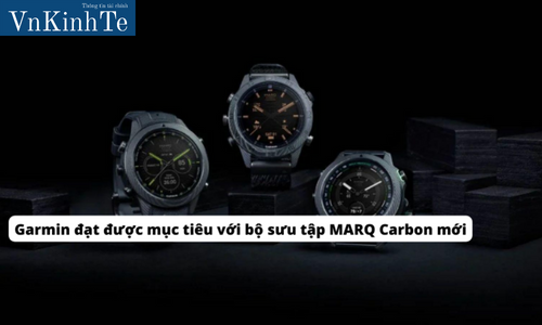 Garmin đạt được mục tiêu với bộ sưu tập MARQ Carbon mới