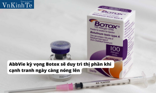 AbbVie kỳ vọng Botox sẽ duy trì thị phần khi cạnh tranh ngày càng nóng lên