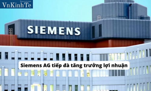 Siemens AG tiếp đà tăng trưởng lợi nhuận
