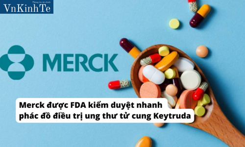 Merck được FDA kiểm duyệt nhanh phác đồ điều trị ung thư tử cung Keytruda