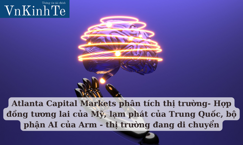 Atlanta Capital Markets phân tích thị trường- Hợp đồng tương lai của Mỹ, lạm phát của Trung Quốc, bộ phận AI của Arm - thị trường đang di chuyển