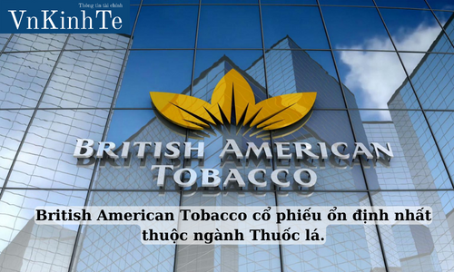 British American Tobacco cổ phiếu ổn định nhất thuộc ngành Thuốc lá.